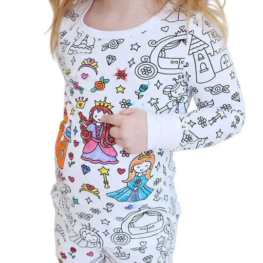 Børnepyjamas med Kreativ Designmulighed 0