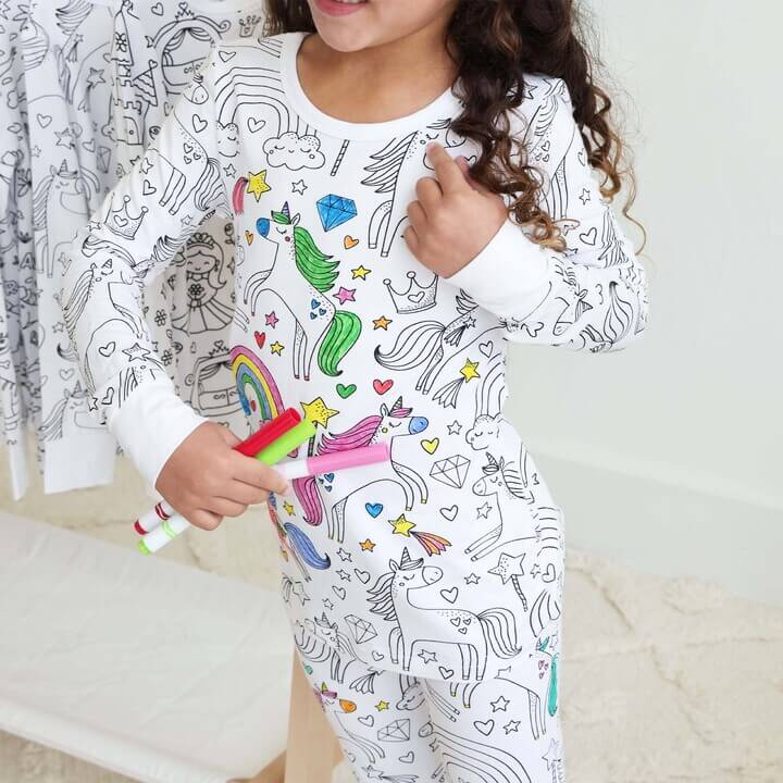 Børnepyjamas med Kreativ Designmulighed 11