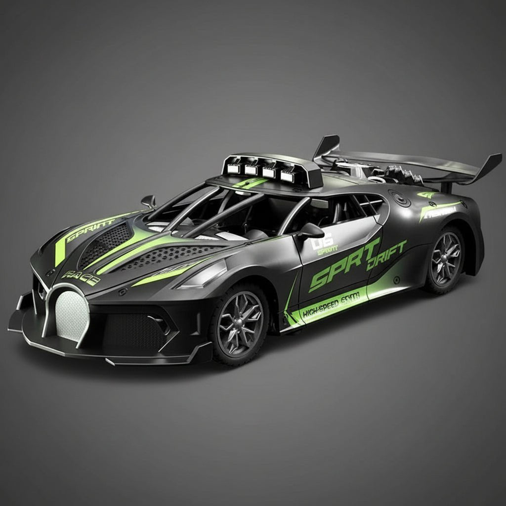 Børns 1:18 RC Driftbil med Robust Design 10