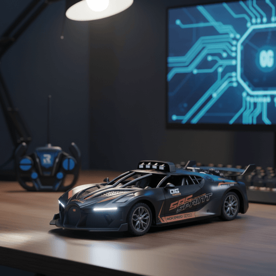Børns 1:18 RC Driftbil med Robust Design 2