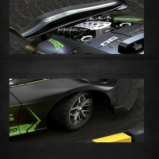 Børns 1:18 RC Driftbil med Robust Design 7