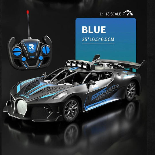 Børns 1:18 RC Driftbil med Robust Design 8