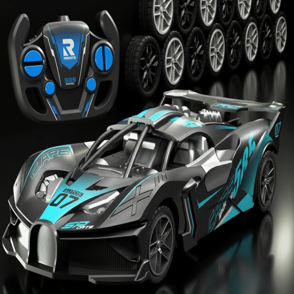 Børns 1:18 RC Driftbil med Robust Design 9