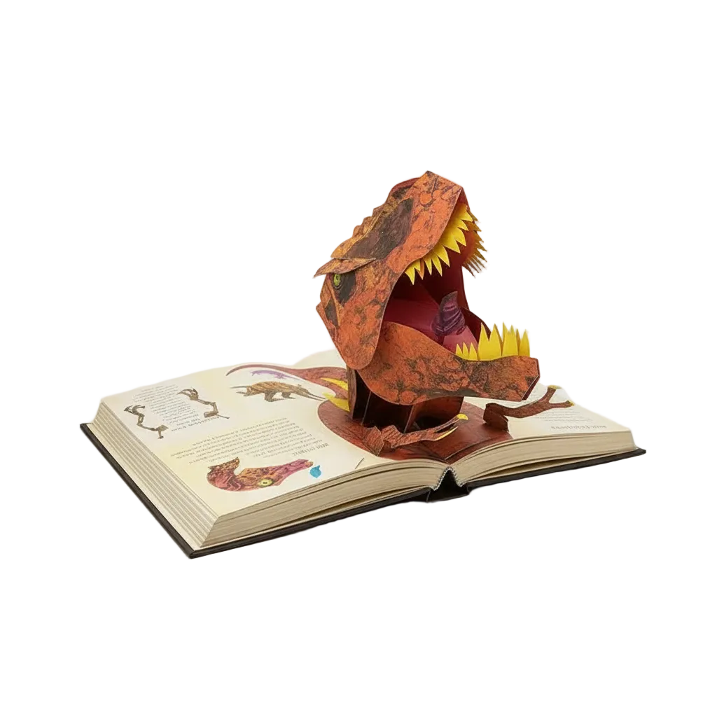 Børns 3D Pop-up Bog Dinosaurer Eventyr 0