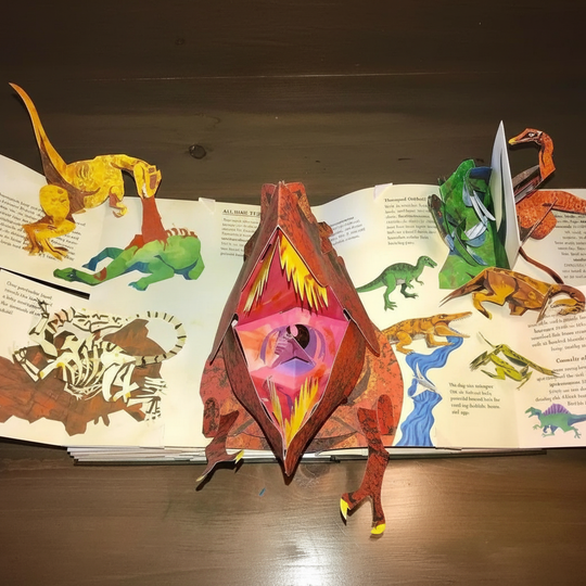 Børns 3D Pop-up Bog Dinosaurer Eventyr 1