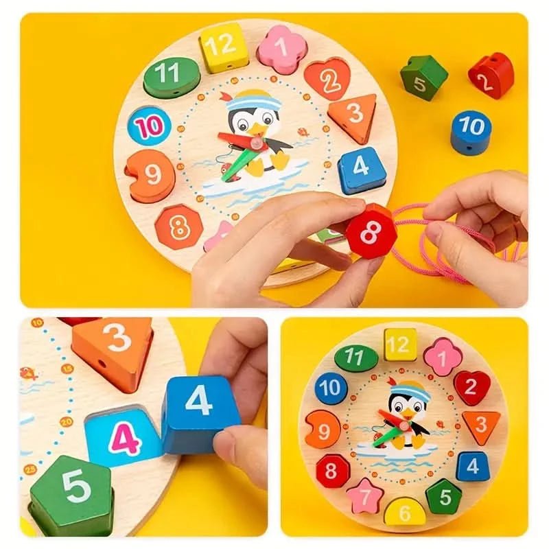 Børns 5-i-1 Montessori Legetøj Sæt til Kreativ Leg og Tidlig Udvikling 3