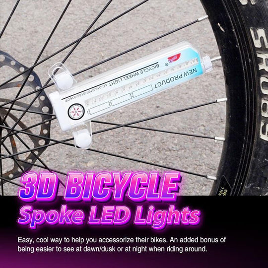 Børns Cykellys med RGB LED Mønstre 5