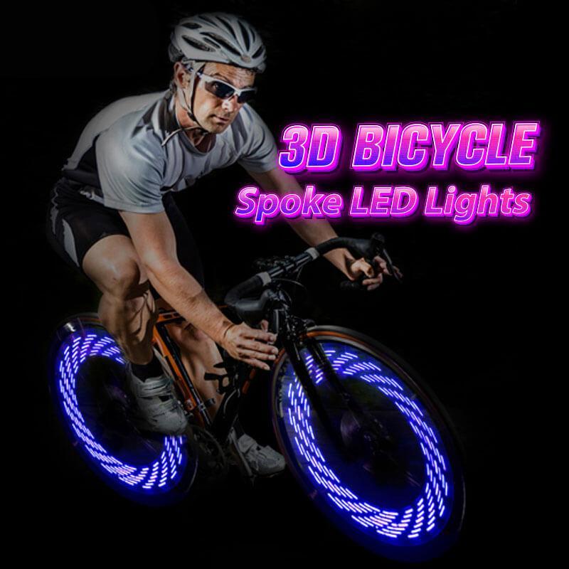 Børns Cykellys med RGB LED Mønstre 6