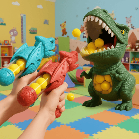 Børns Dinosaur Skydespil DINOPOP BLASTER 4