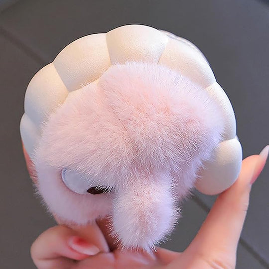 Børns Fluffy Kanin Hjemmesko 2