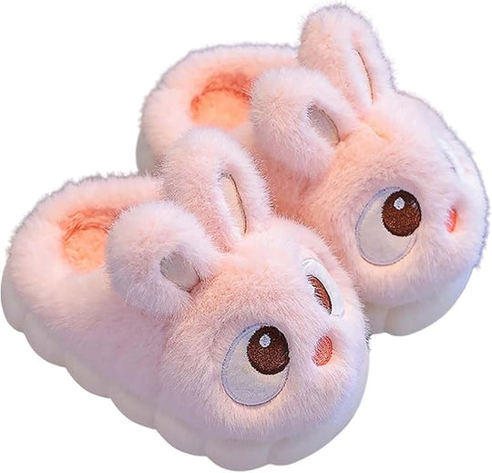 Børns Fluffy Kanin Hjemmesko 5