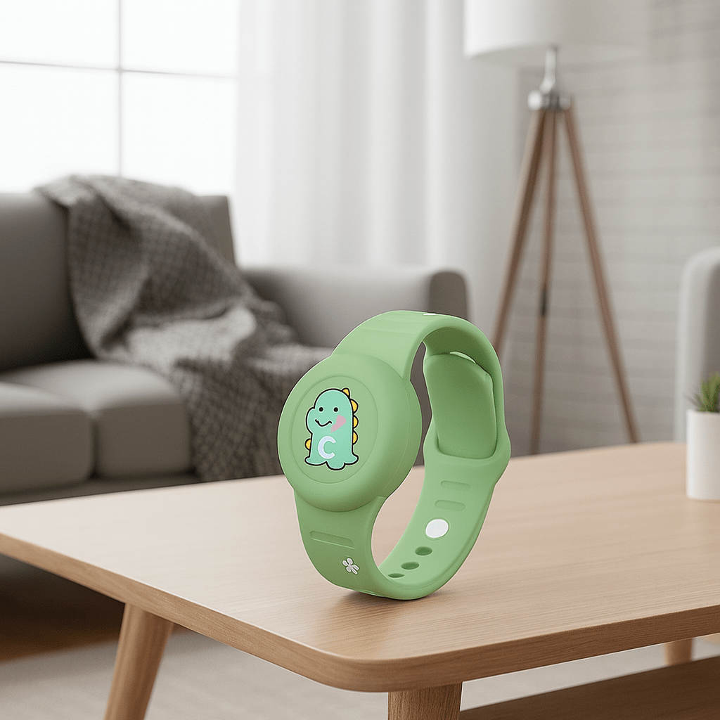 Børns GPS-Armbånd Justerbart Farverigt Design 0