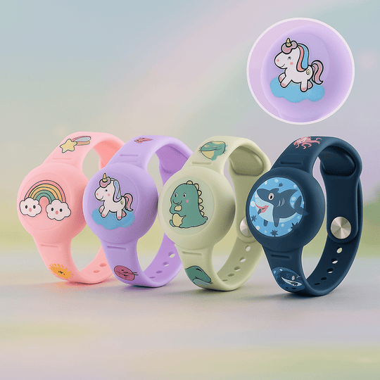 Børns GPS-Armbånd Justerbart Farverigt Design 2