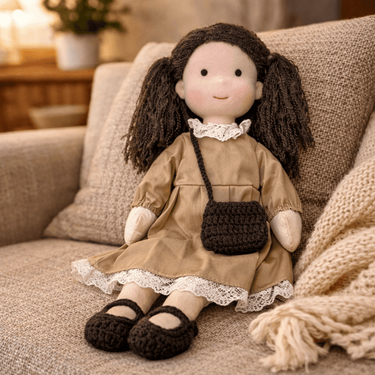 Børns Håndlavet Waldorfdukke til Kreativ Leg 8