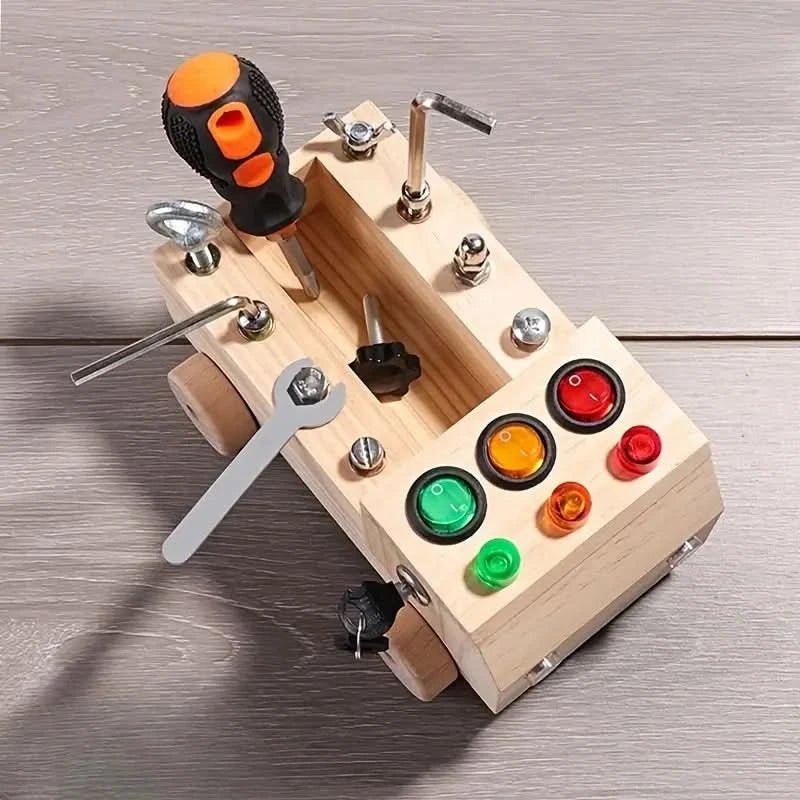 Børns Interaktive Læringslegetøj Busy Board 2
