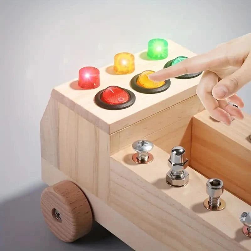 Børns Interaktive Læringslegetøj Busy Board 3