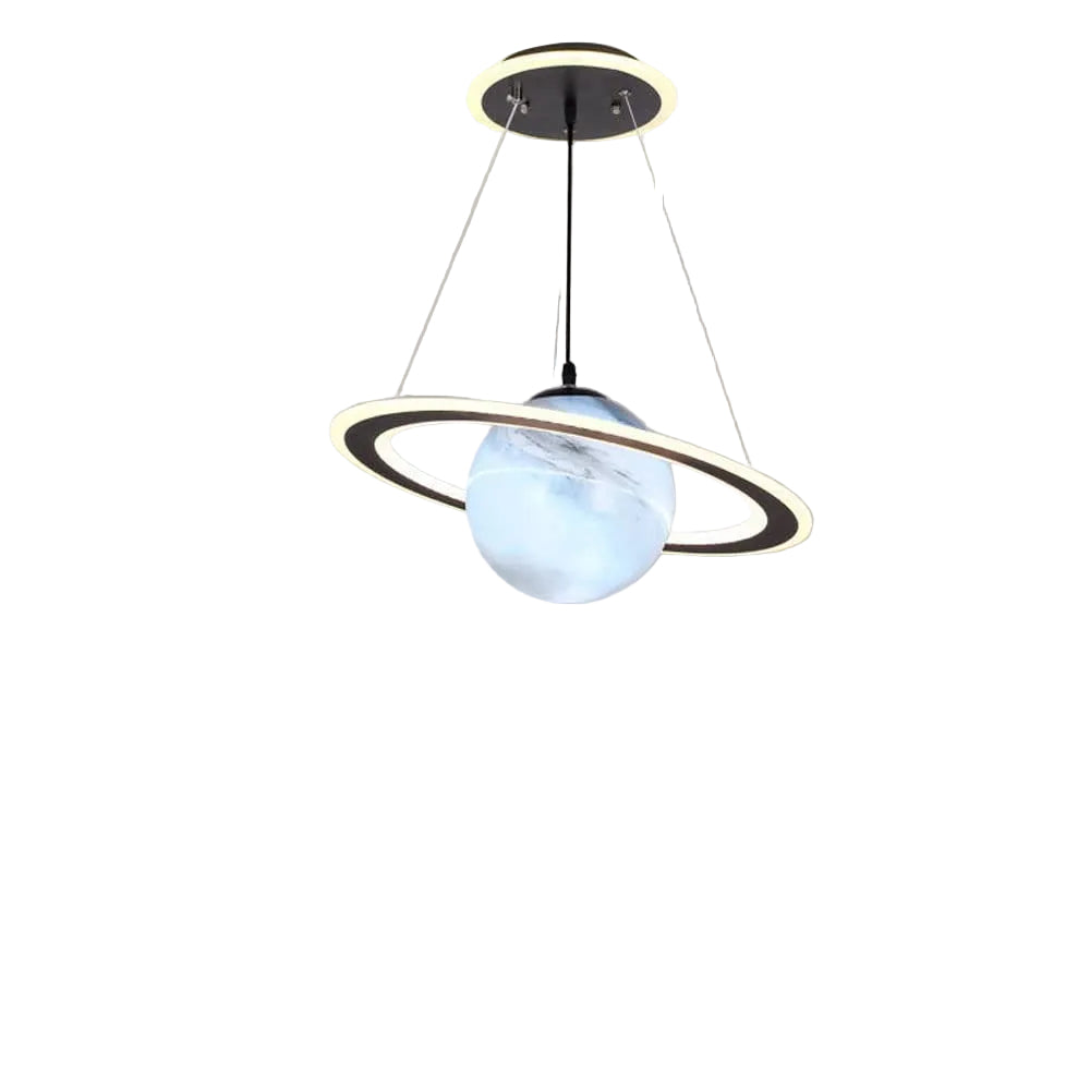 Børns LED Hængelampe Planetarisk Design 0