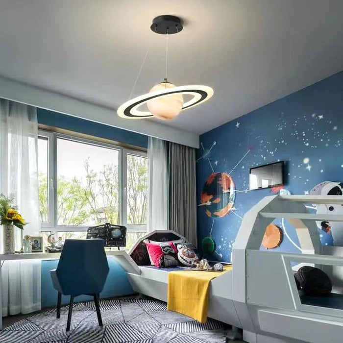 Børns LED Hængelampe Planetarisk Design 1