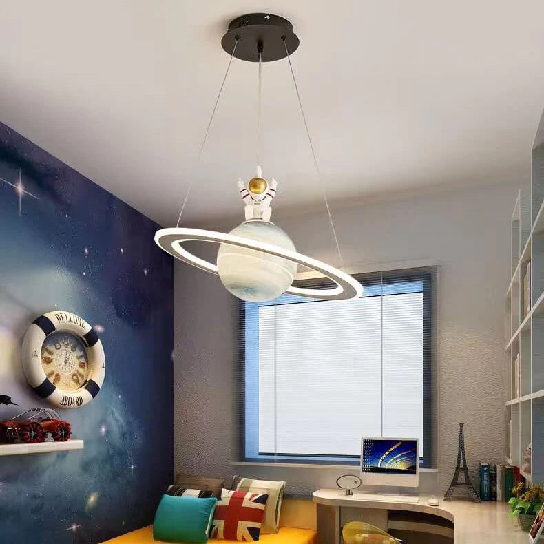 Børns LED Hængelampe Planetarisk Design 2