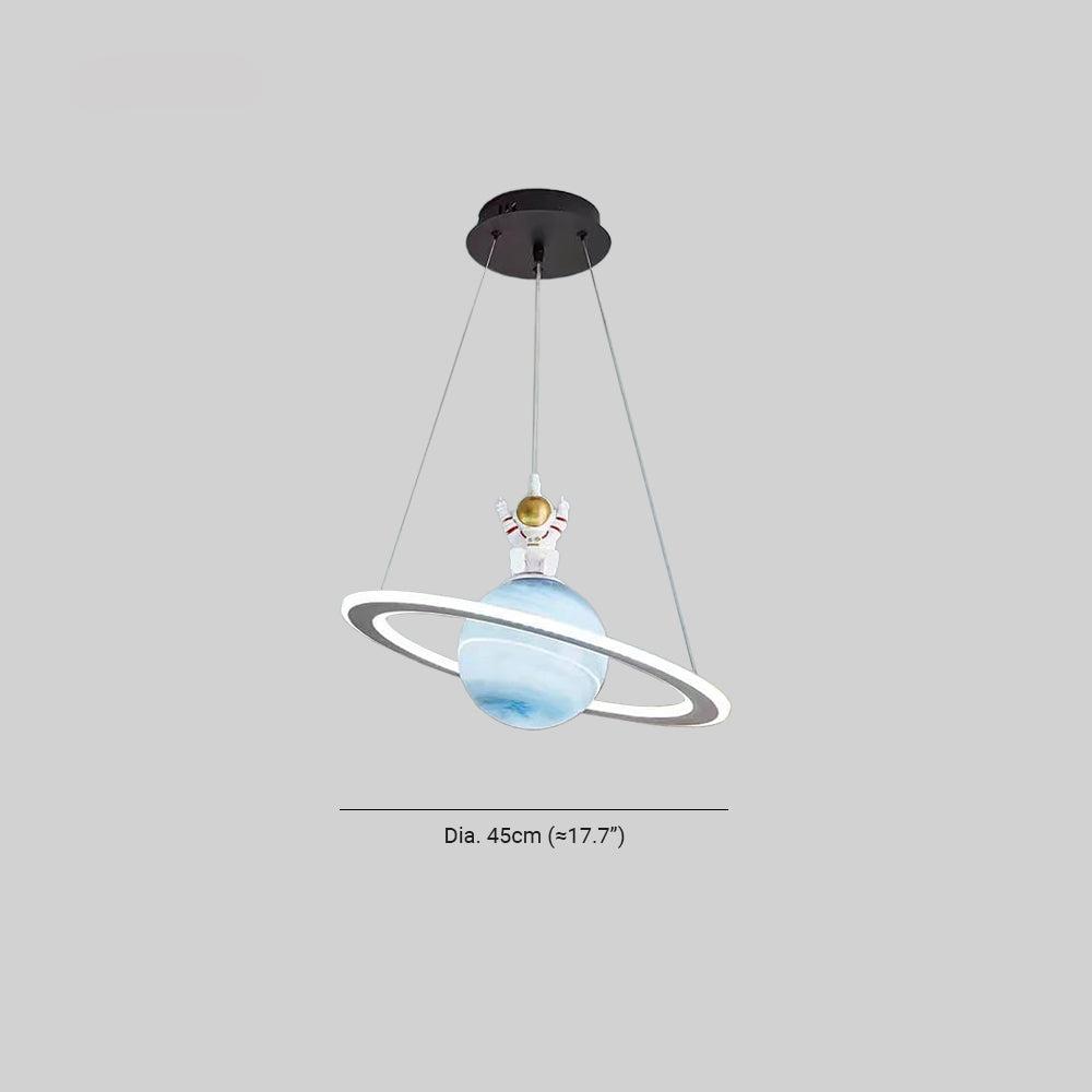 Børns LED Hængelampe Planetarisk Design 4
