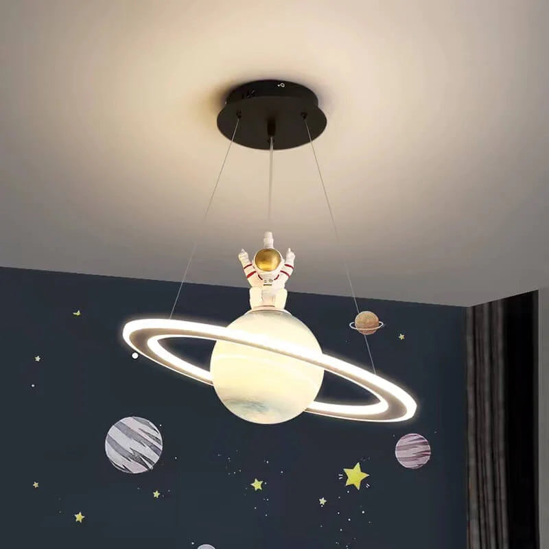 Børns LED Hængelampe Planetarisk Design 6
