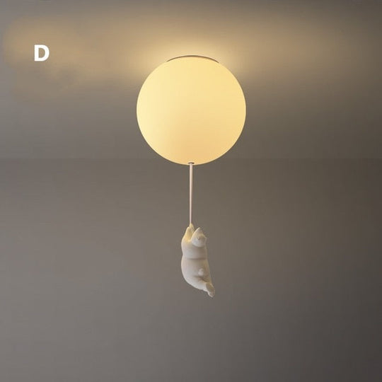 Børns Loftslampe Bjørn Design 10