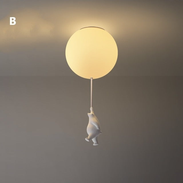 Børns Loftslampe Bjørn Design 9