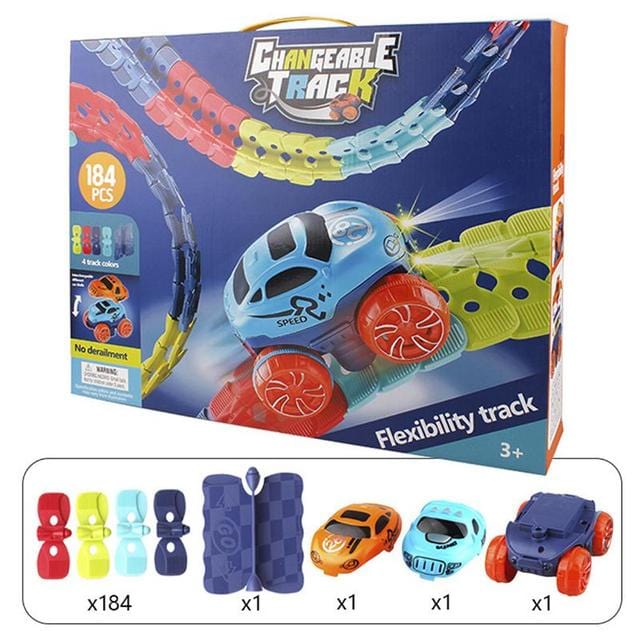 Børns Magnetisk Billegebane Legesæt 8
