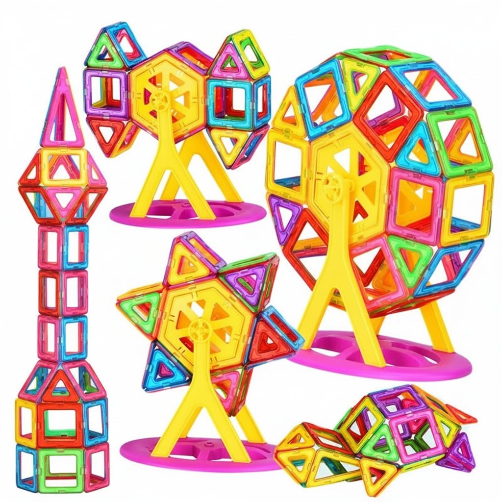 Børns Magnetiske Byggeklodser Kreativ Leg 5