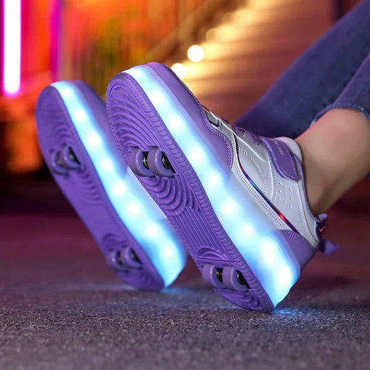 Børns Rulleskøjter med LED Lys 7