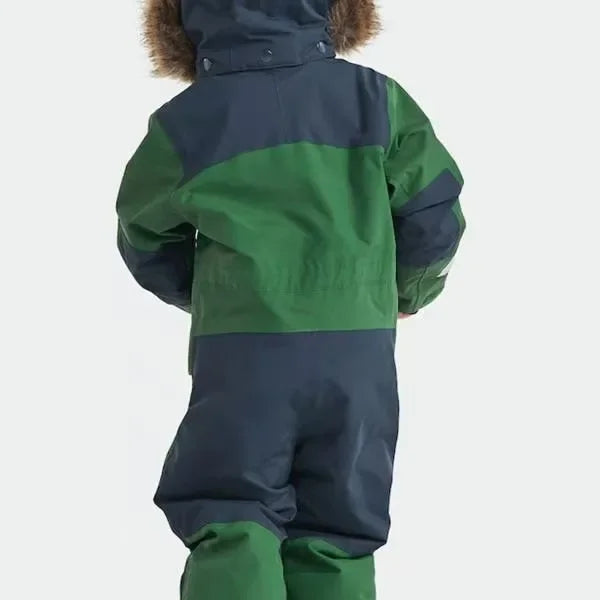 Børns Skioverall Vandtæt og Vindtæt med Hætte 1