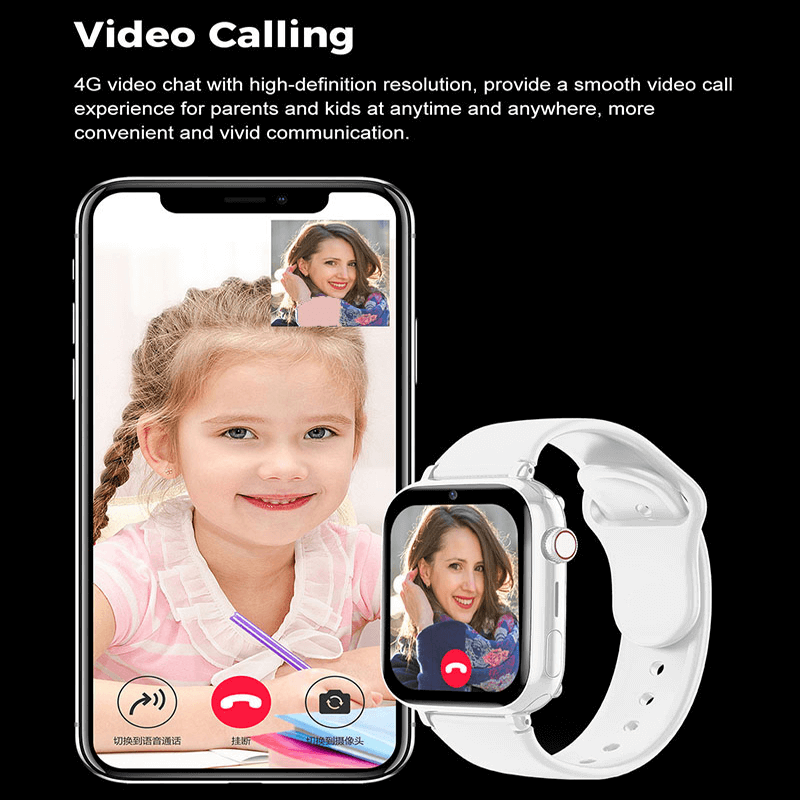 Børns Smart Ur med 4G Videoopkald og GPS 2