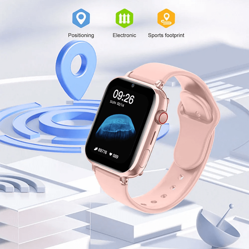 Børns Smart Ur med 4G Videoopkald og GPS 4