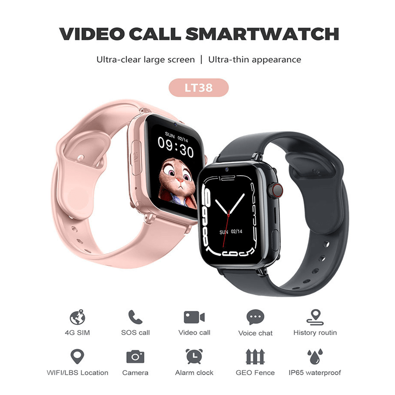 Børns Smart Ur med 4G Videoopkald og GPS 5