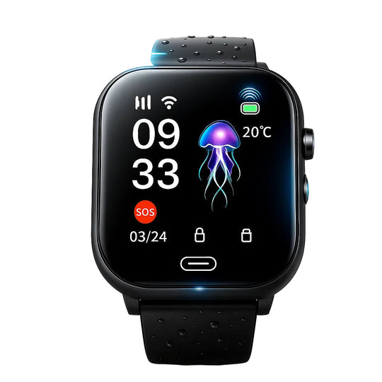 Børns Smartwatch med GPS og Kamera, Vandtæt og Letvægts Design 0