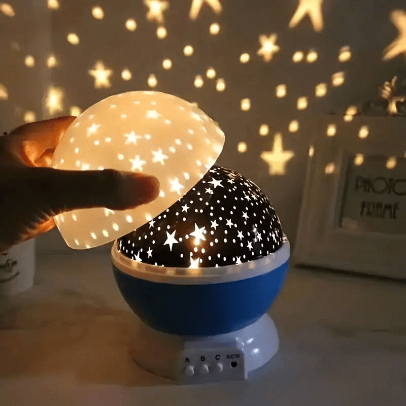 Børns Stjerneprojektor Natlampe Farverig 0