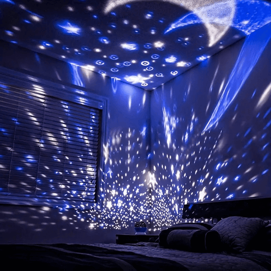 Børns Stjerneprojektor Natlampe Farverig 7