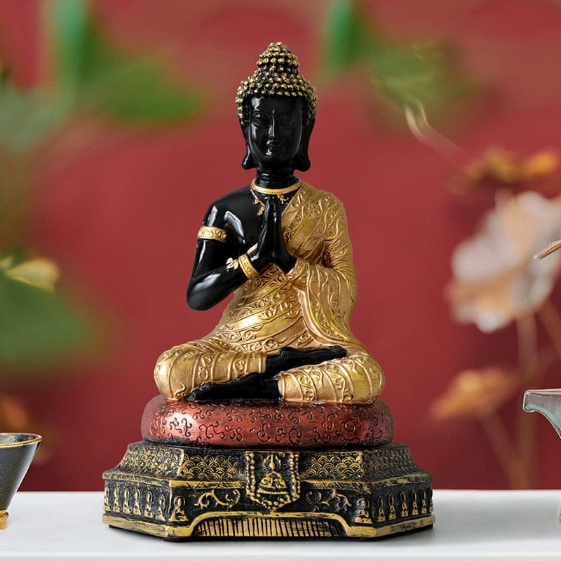 Buddha Statue Mediterende Design 1