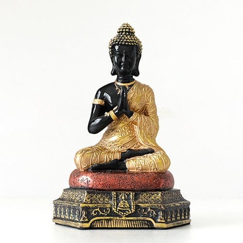 Buddha Statue Mediterende Design 10