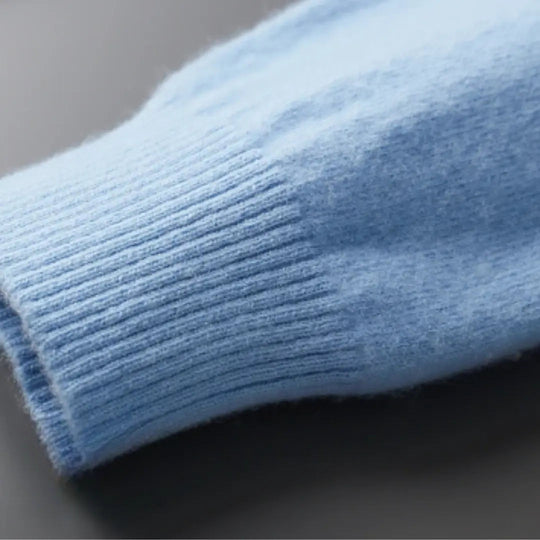 Cardigan til Herre med Tidløst Design og Knaplukning 6