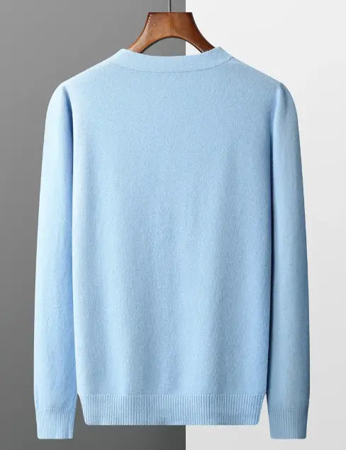 Cardigan til Herre med Tidløst Design og Knaplukning 8