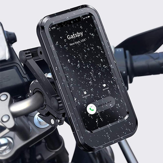 Cykelholder til Mobiltelefon med USB Oplader 3