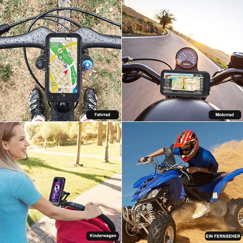 Cykelholder til Mobiltelefon med USB Oplader 7