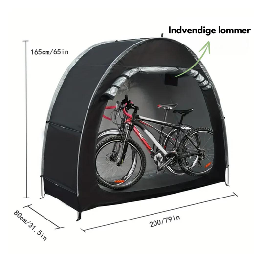 Cykelopbevaringstelt til 2 cykler 3