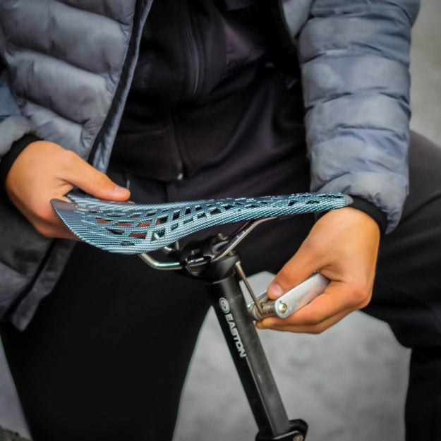 Cykelsadel med Integreret Affjedring 0