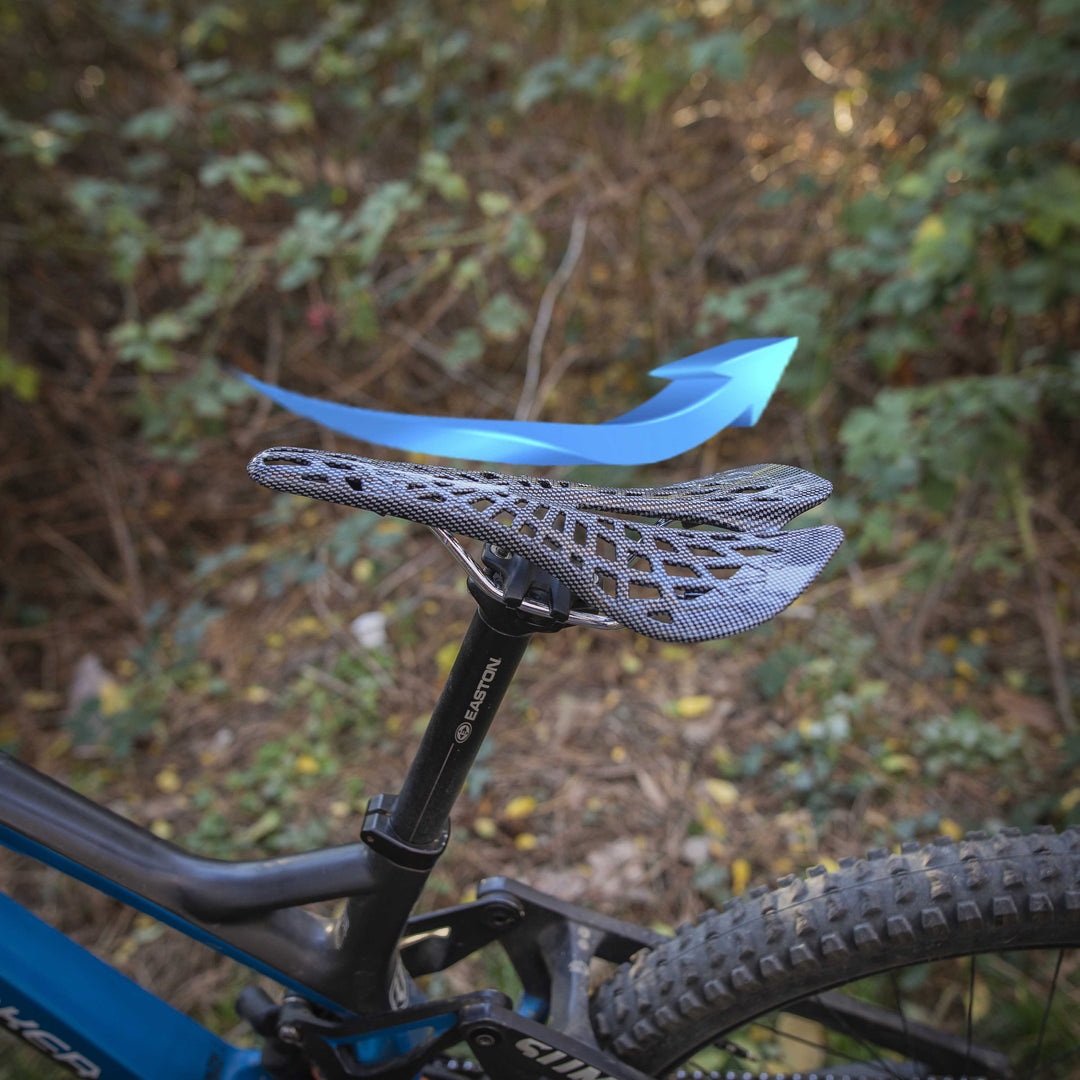 Cykelsadel med Integreret Affjedring 1
