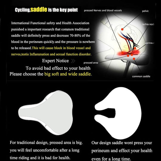 Cykelsadel til Mountainbike Ergonomisk Design 5