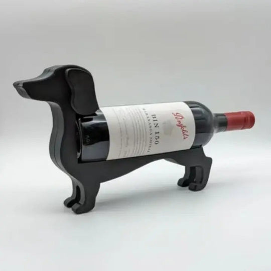 Dachshund Vinflaskeholder Unik Design Dekorativ Indretning 0