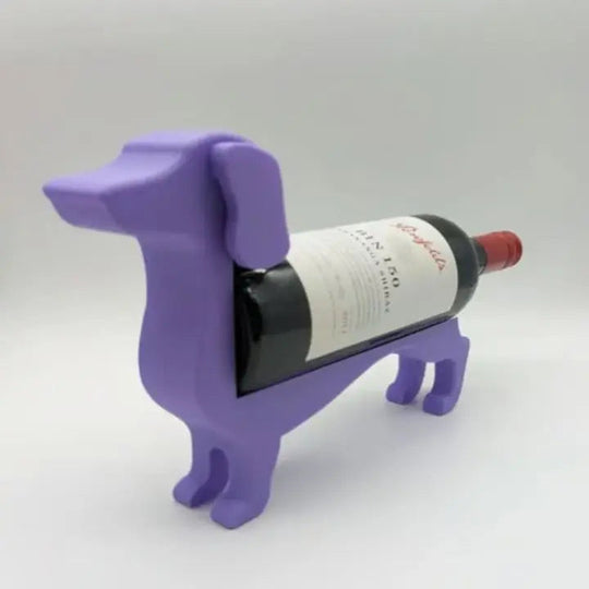 Dachshund Vinflaskeholder Unik Design Dekorativ Indretning 10