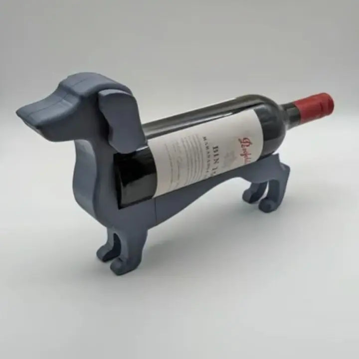 Dachshund Vinflaskeholder Unik Design Dekorativ Indretning 2